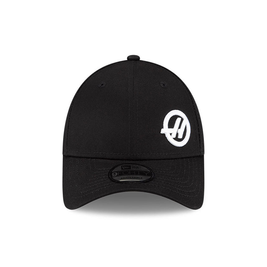 Haas cap, flawless, New Era, 9FORTY, black