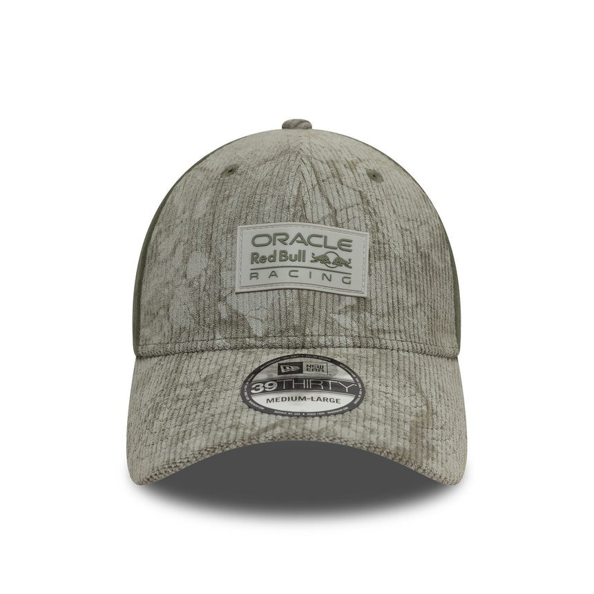 Red Bull Racing cap, New Era, 39THIRTY, cord, green