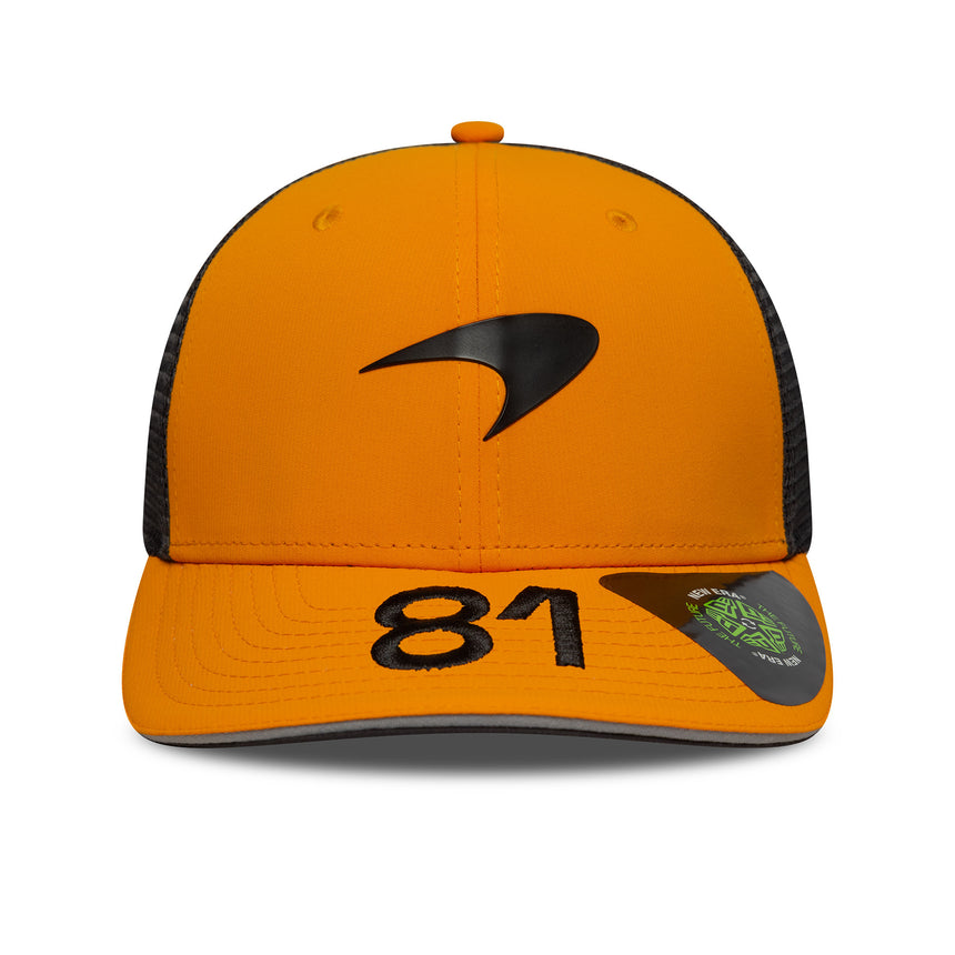 McLaren Basball Cap, Oscar Piastri, New Era, 9SEVENTY SS, Orange š„