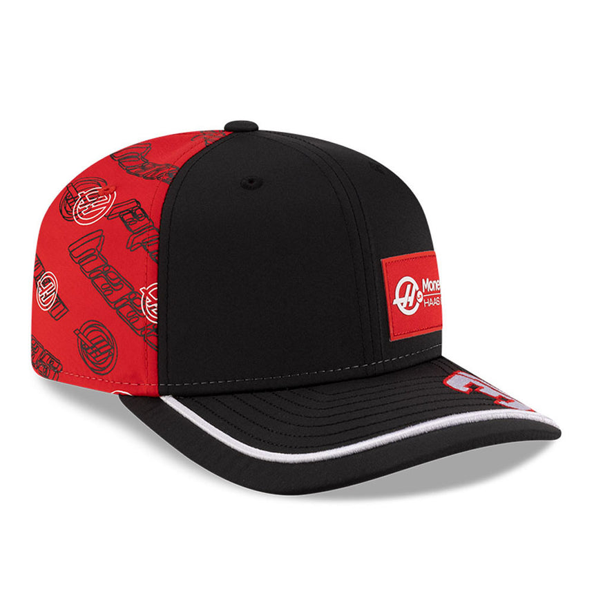 Gorra de béisbol Haas F1, Japón SE, Esteban Ocon, New Era, 9SEVENTY, Negra 🔥