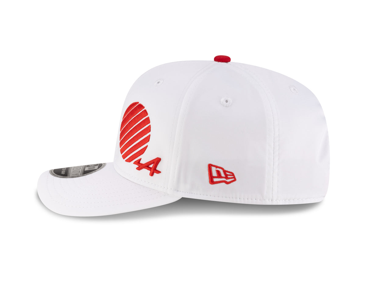 Alpine Baseball Cap, Japan SE, New Era, 9SEVENTY, White š„