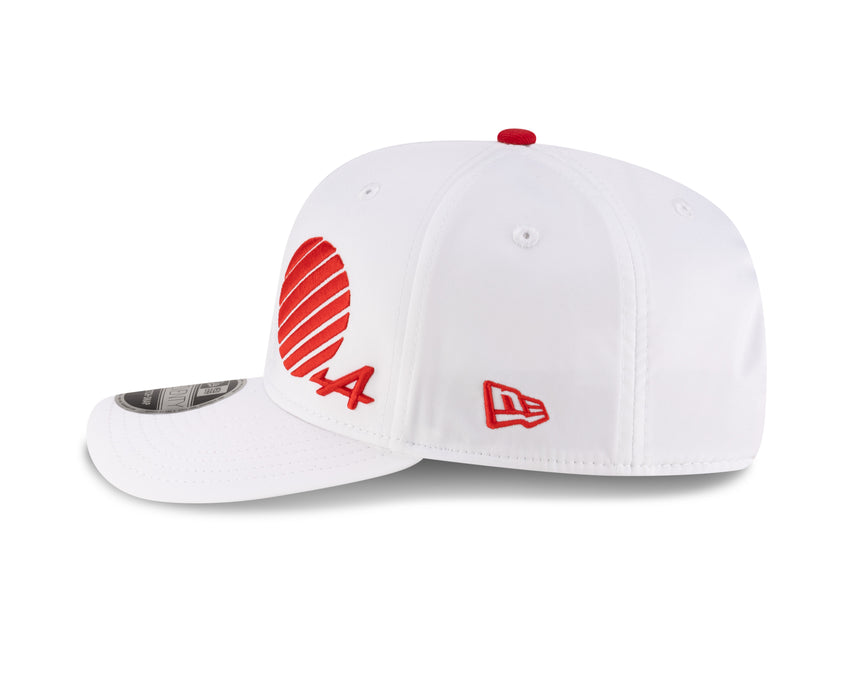 Gorra de béisbol Alpine, Japón SE, New Era, 9SEVENTY, Blanca 🔥