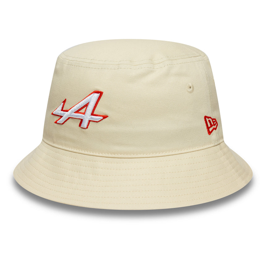 Alpine bucket hat, seasonal, tapered, New Era, 9FORTY, cream