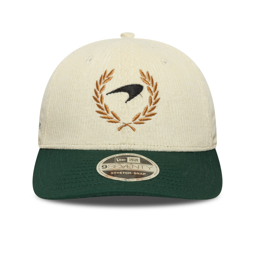 McLaren cap, cord, 9SEVENTY, New Era, beige