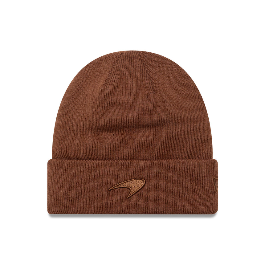 McLaren beanie, seasonal, cuff knit, New Era, red