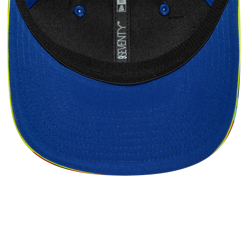 Valentio Rossi #46 cap, trucker, VR46, New Era, 9SEVENTY, blue