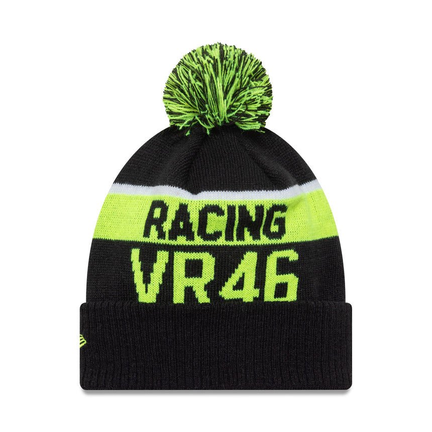 Valentino Rossi #46 beanie, VR46, wordmark, New Era, multicolour