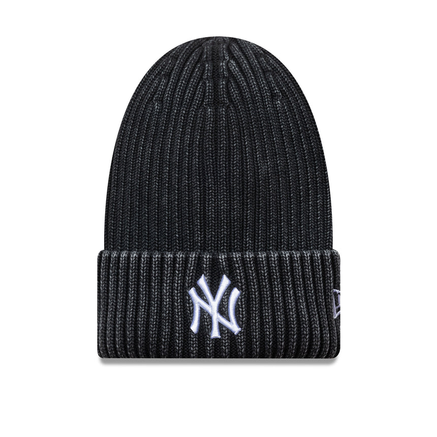 New York Yankees washed beanie, MLB, New Era, black