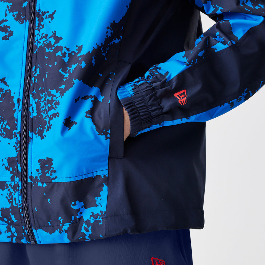 Red Bull Racing jacket, windrunner, New Era, camoflauge, blue