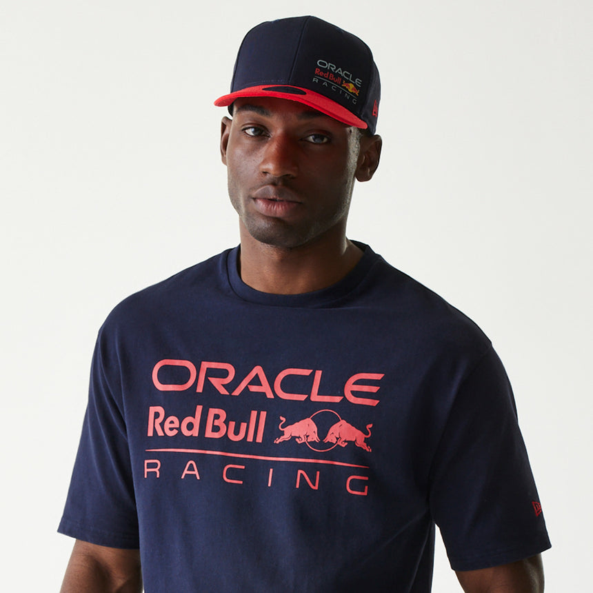 Red Bull Racing t-shirt, oversized, New Era, dark blue
