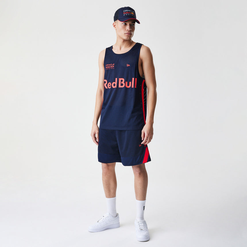 Red Bull Racing sleevless t-shirt, New Era, baseketball mesh, dark blue