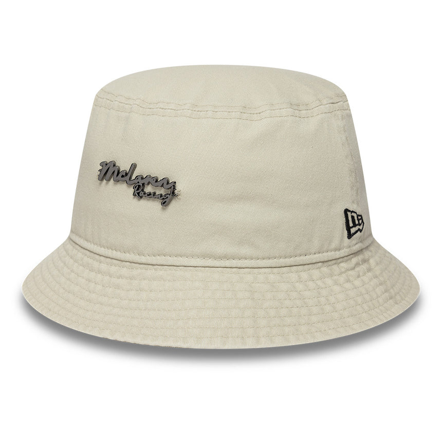 McLaren x Reiss bucket hat, tapered, New Era, white