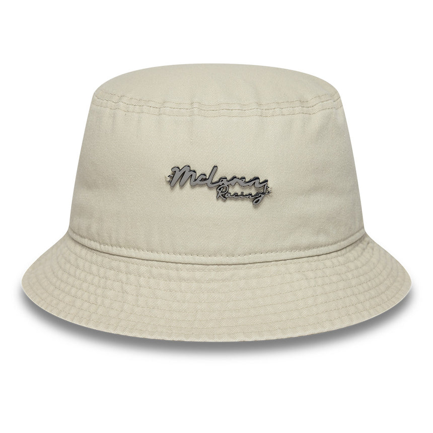 McLaren x Reiss bucket hat, tapered, New Era, white