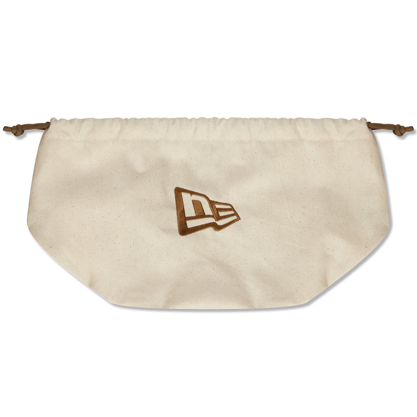 New York Yankees cap, leather, New Era, 9FORTY, plain, brown