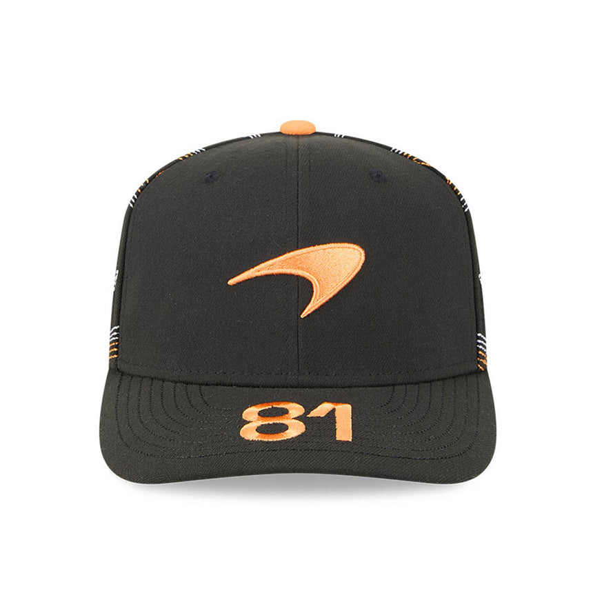 McLaren cap, team, Austin SE, Oscar Piastri, New Era, 9SEVENTY, black