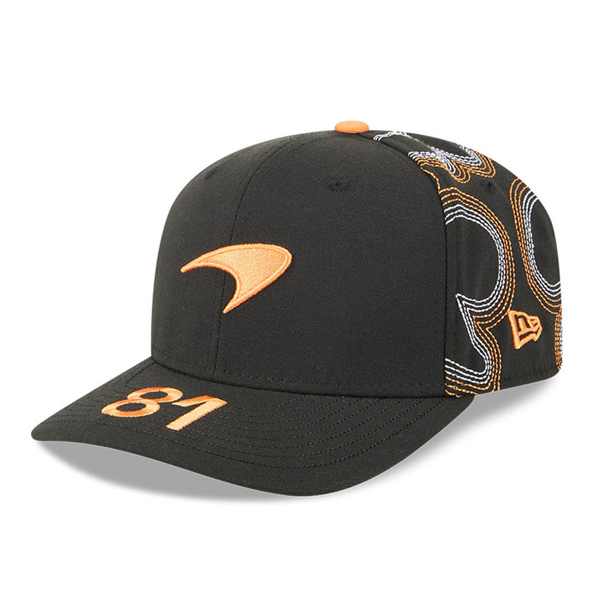 McLaren cap, team, Austin SE, Oscar Piastri, New Era, 9SEVENTY, black