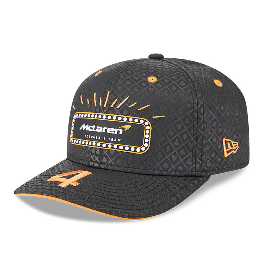 McLaren cap, Las Vegas special edition, Lando Norris, New Era, 9SEVENTY, black