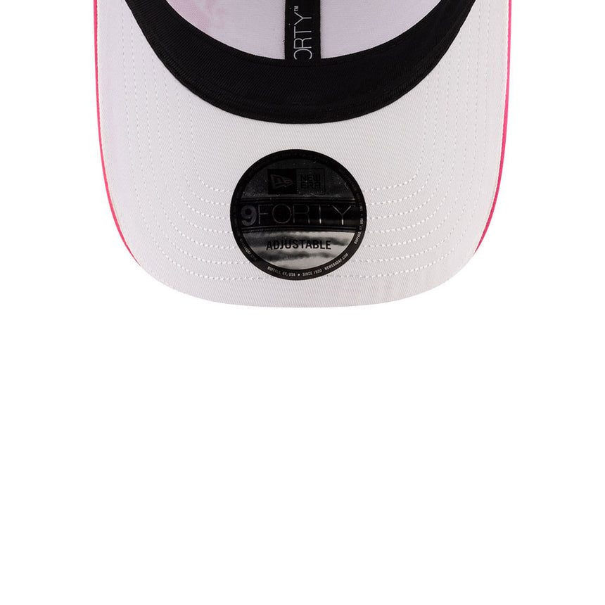 Visa RB cap, trucker Miami special edition, New Era, 9FORTY, white