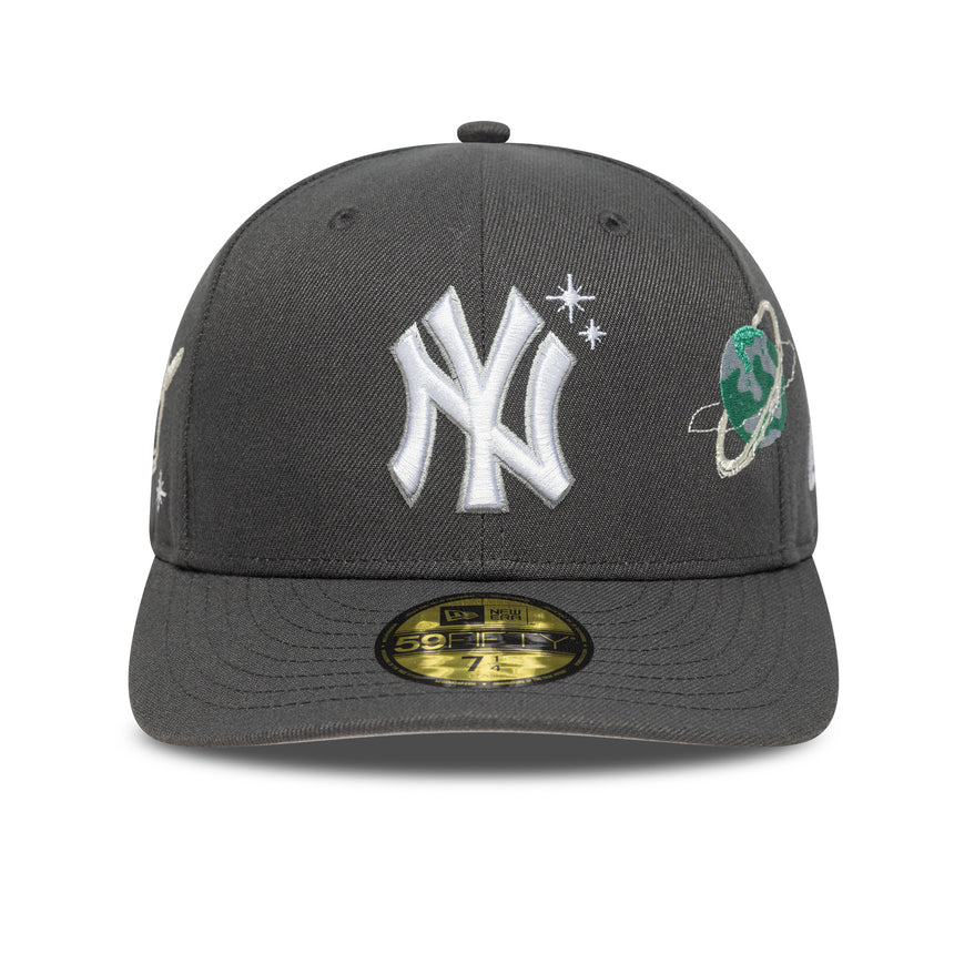 New York Yankees cap, PLANET ICON, 59FIFTY, PC, camouflage, black