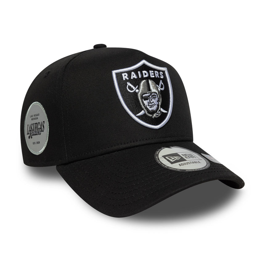 Las Vegas Raiders, Side patch, New Era, A-frame, black