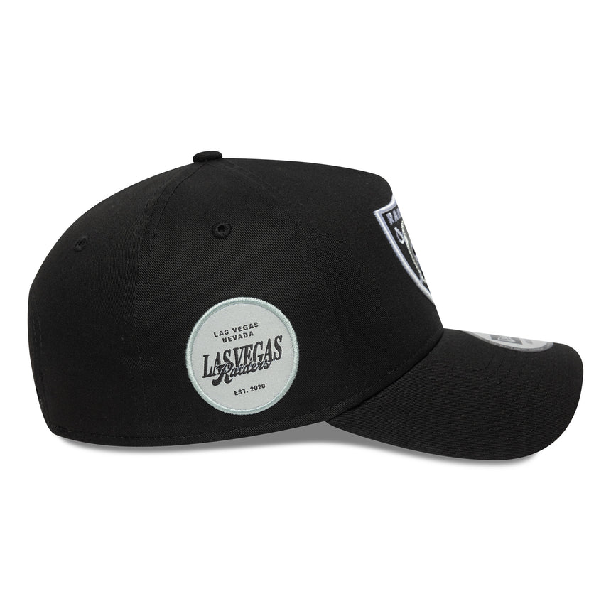 Las Vegas Raiders, Side patch, New Era, A-frame, black