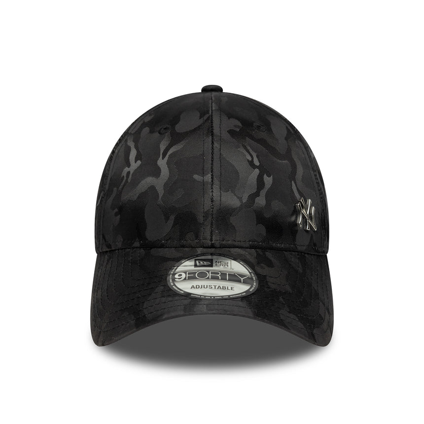 New York Yankees cap, flawless pin, New Era, 9FORTY, camoflague, black