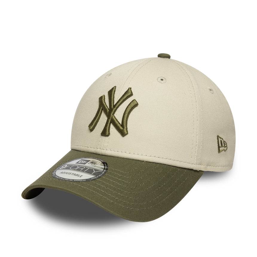 New York Yankees cap, side patch, New Era, 9FORTY, camoflague, grey