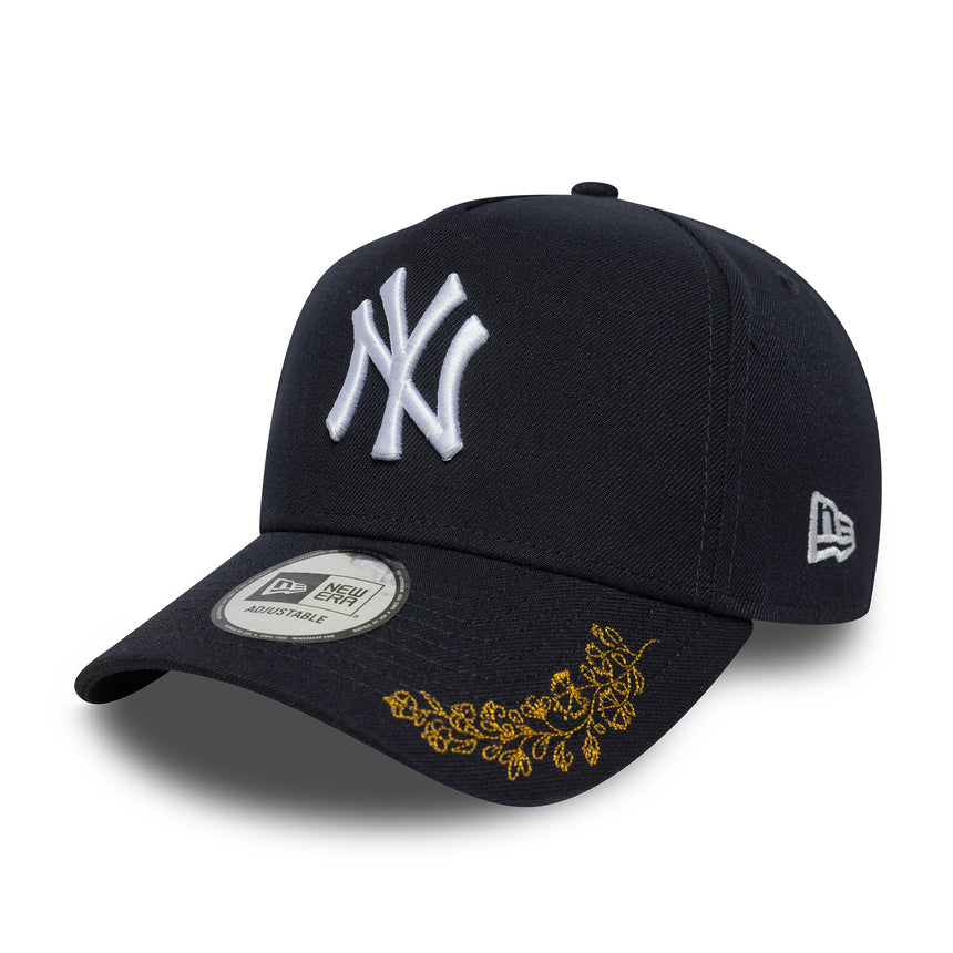 New York Yankees cap, TONAL ICON, A-frame, New Era, 9FORTY, blue