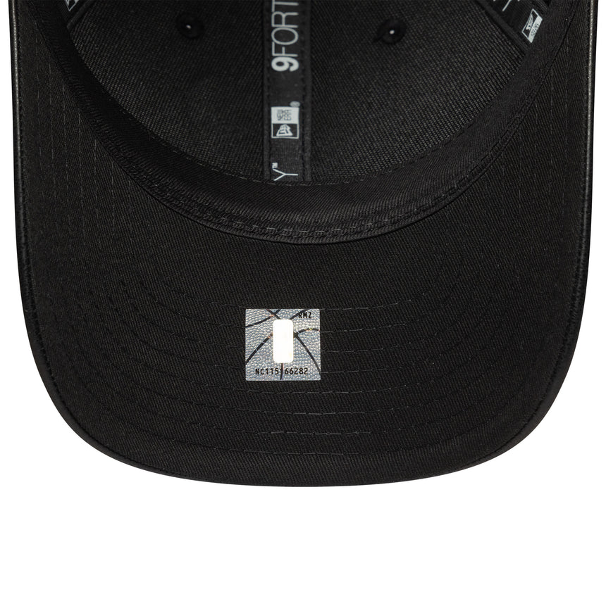 Chicago Bulls cap, PU MC, New Era, 9FORTY, plain, black