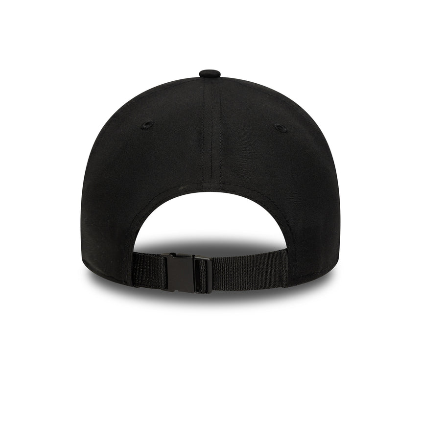 Chicago Bulls cap, NBA pin, New Era 9FORTY, black