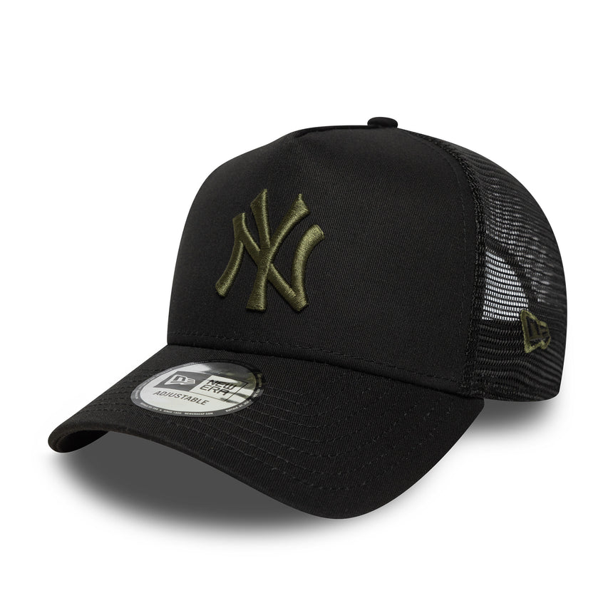 New York Yankees trucker cap, league essential, RIG, black