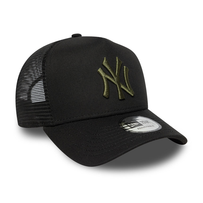 New York Yankees trucker cap, league essential, RIG, black