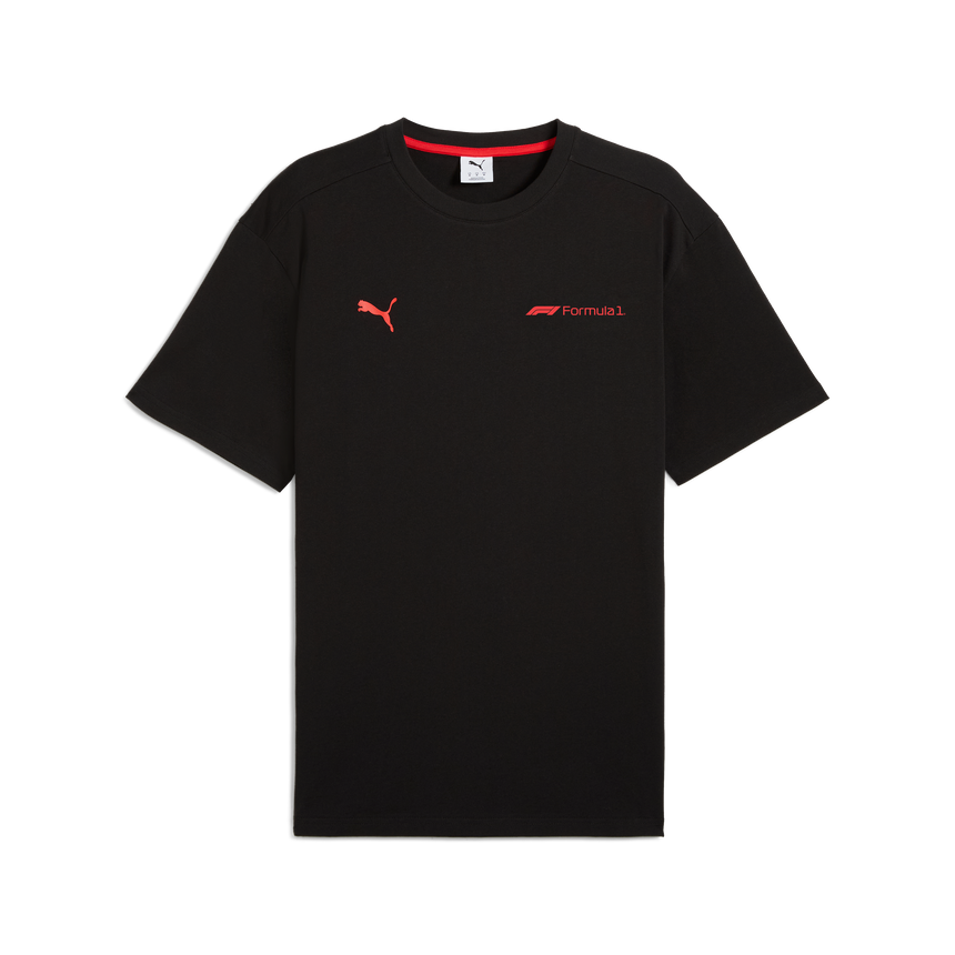 F1 graphic t-shirt, Puma, Essetial+, relaxed fit, black š„