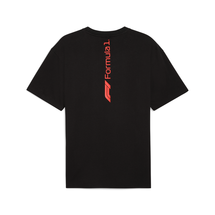 F1 graphic t-shirt, Puma, Essetial+, relaxed fit, black š„