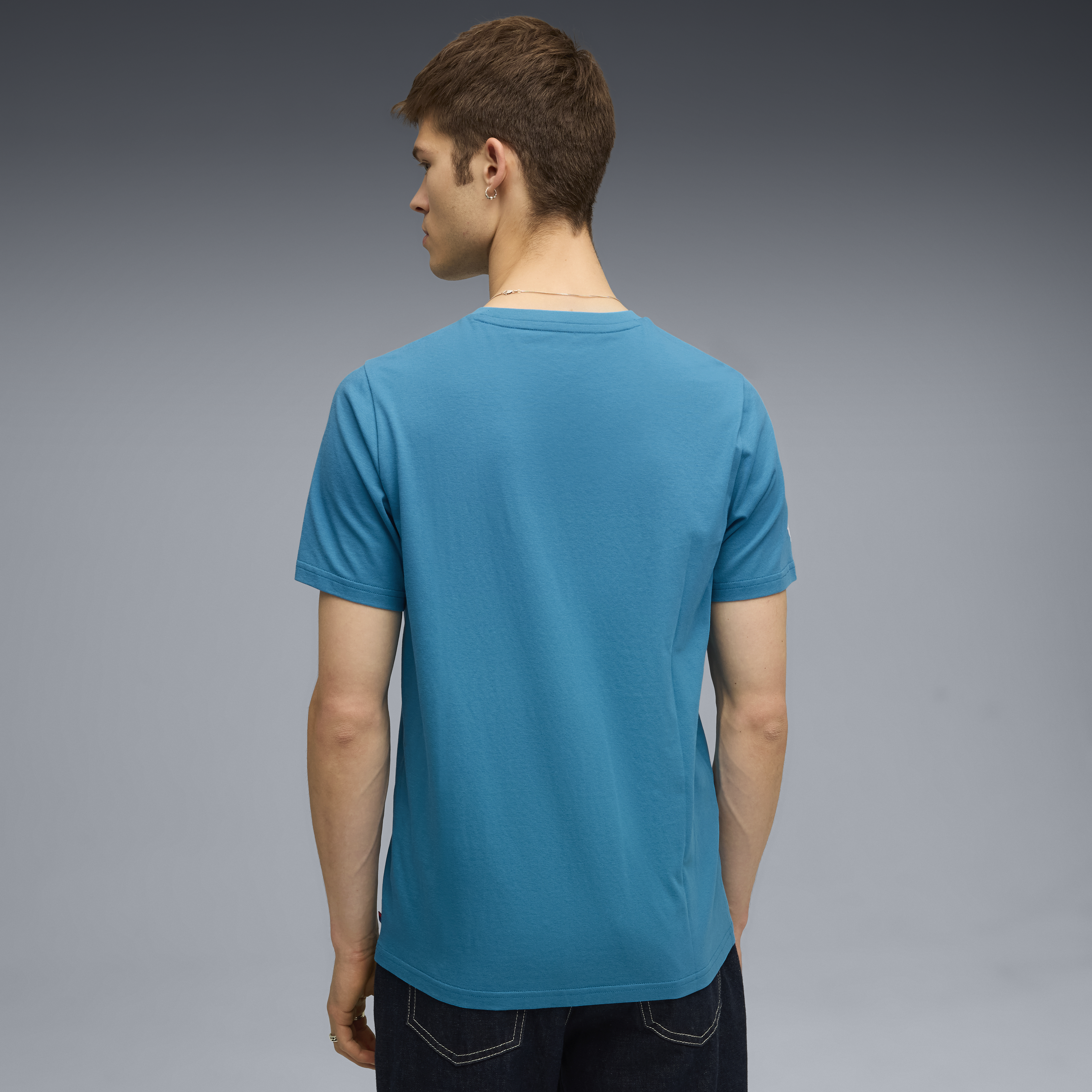 BMW logo t-shirt, Puma, Essential, MMS, blue š„