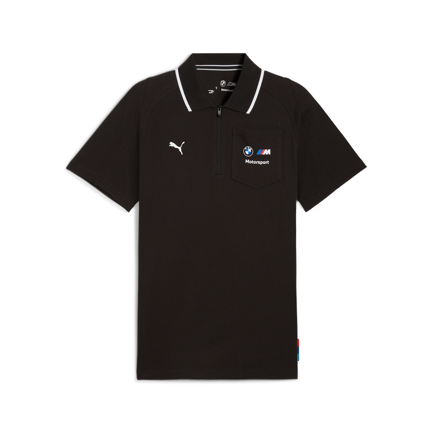BMW zip polo, Puma, MMS, black š„