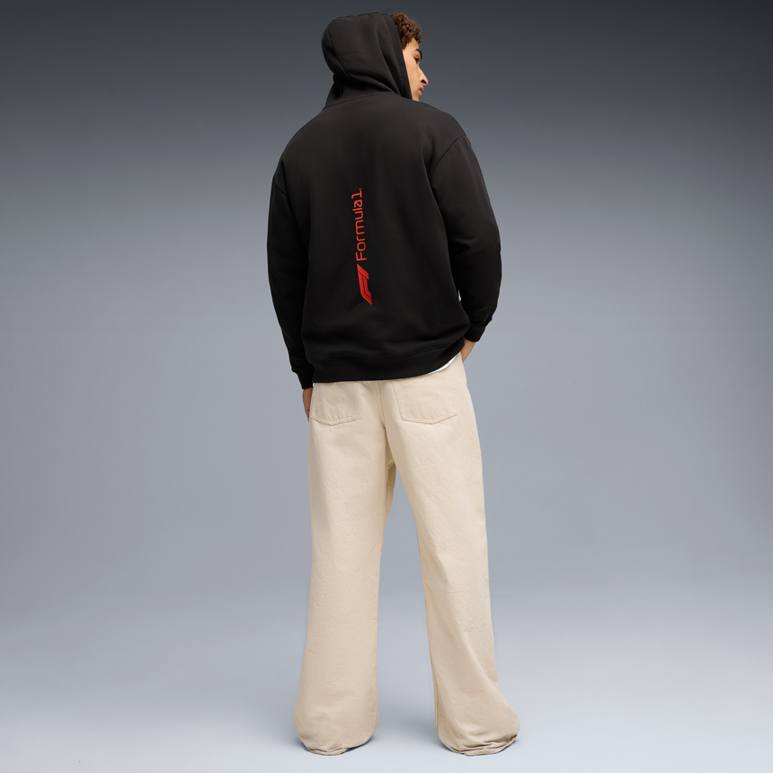 F1 hoodie, Puma, Essetial+, fullzip, black š„