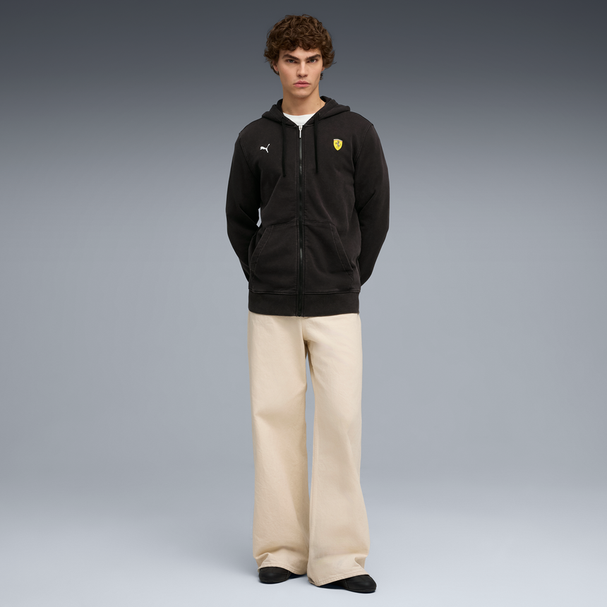 Ferrari zip-up hoodie, Puma, black š„