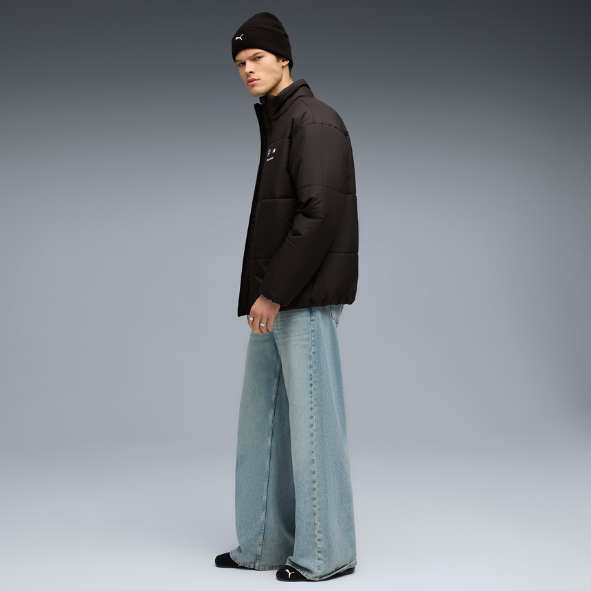 BMW puffer jacket, Puma, MMS, essential+, black š„