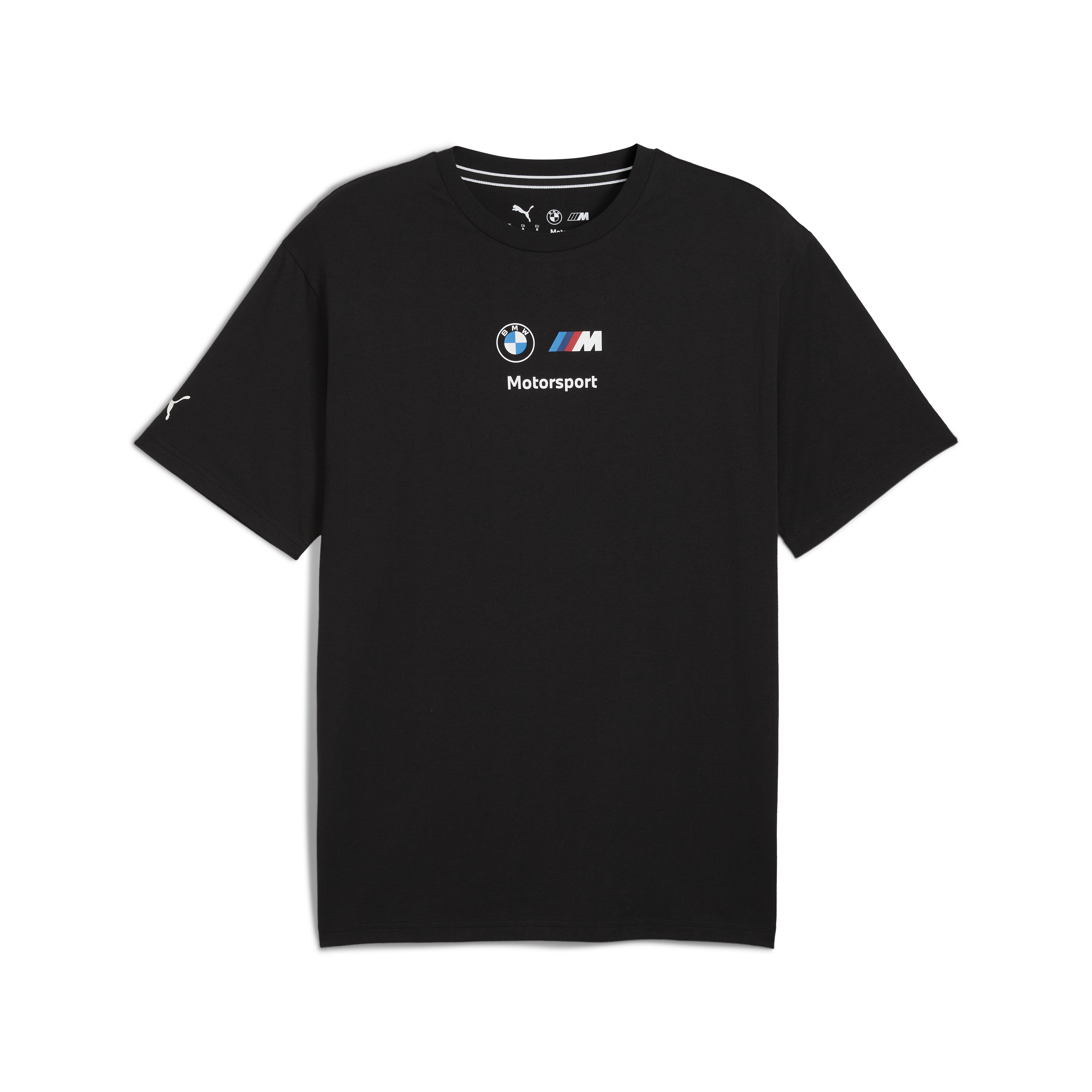 BMW t-shirt, Puma, MMS, BMW logo II, essential+, black š„