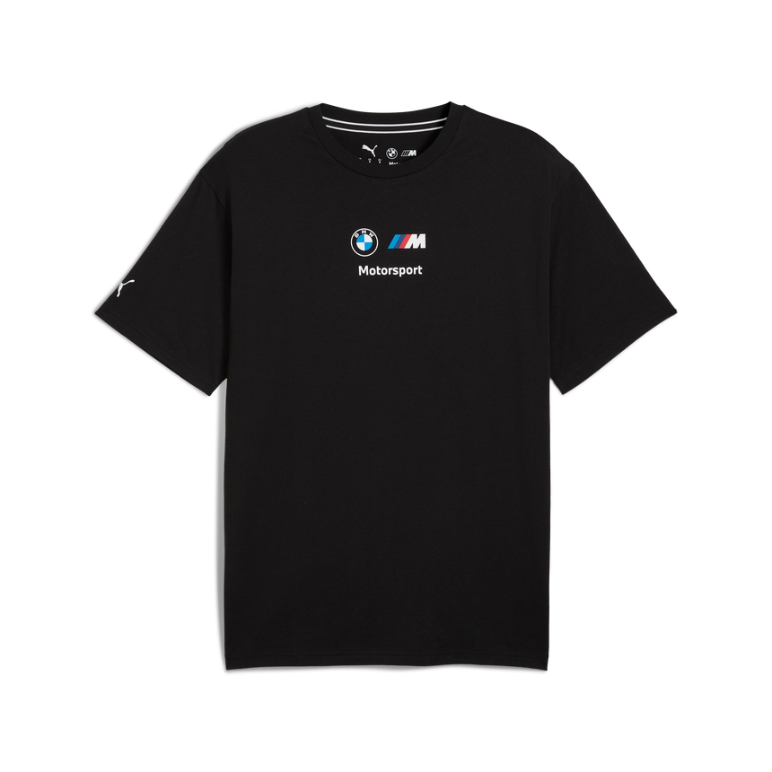 BMW t-shirt, Puma, MMS, BMW logo II, essential+, black š„