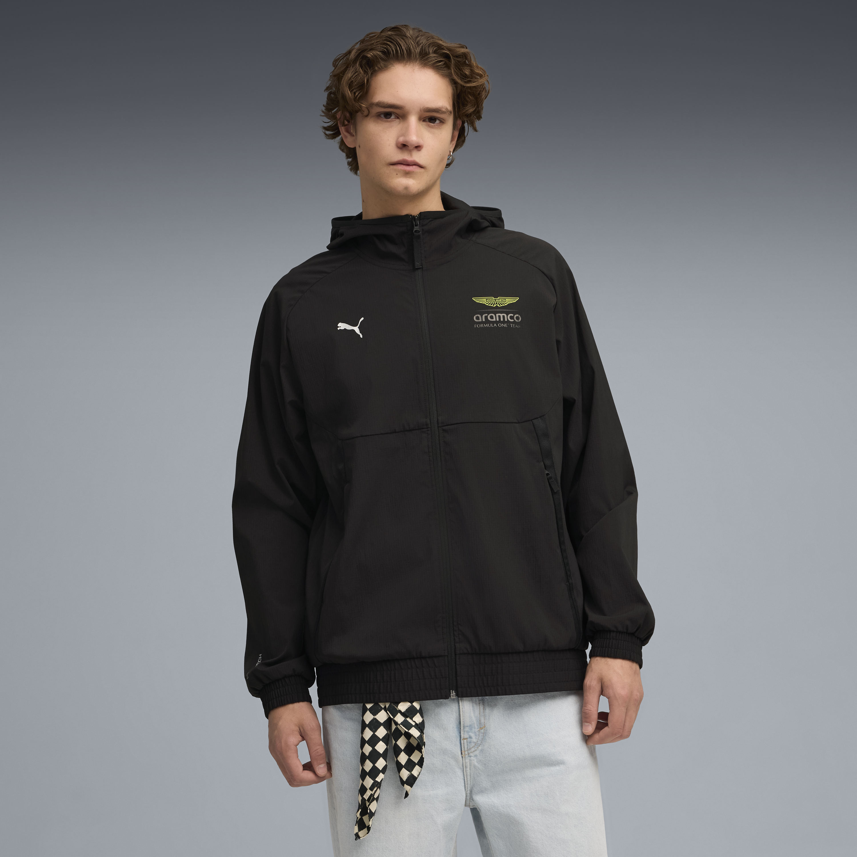 Aston Martin jacket, Puma, Lifestyle, PUMATECH, black š„