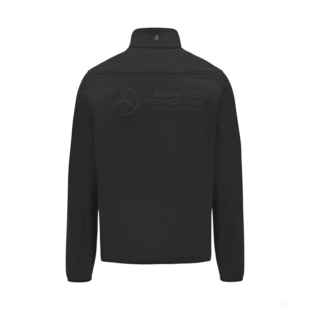 Mercedes Rainjacket, Team, Black, 2021 - FansBRANDS®