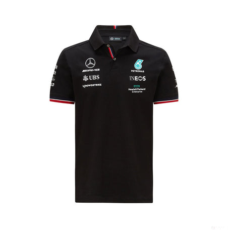 Mercedes Polo, Team, Black, 2021 - FansBRANDS®