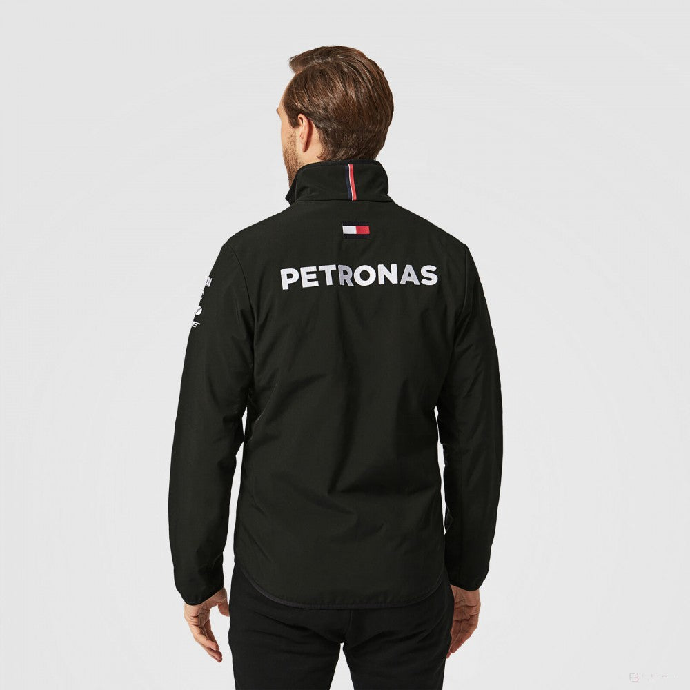 Mercedes Softshell Jacket, Team, Black, 2021 - FansBRANDS®