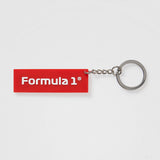 Formula 1 Keyring, F1 Logo, Red, 2022 - FansBRANDS®