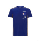 McLaren T-shirt, Daniel Ricciardo, Blue, 2021 - FansBRANDS®