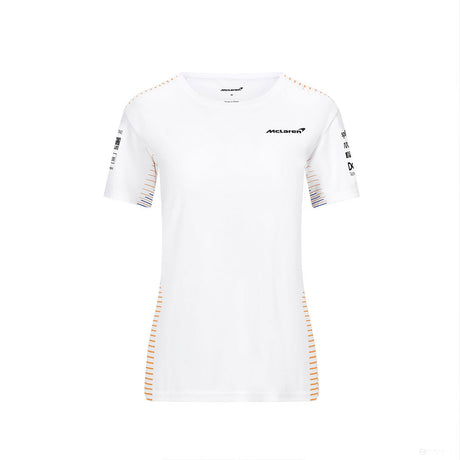 McLaren Womens T-shirt, Team, White, 2021 - FansBRANDS®