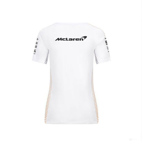 McLaren Womens T-shirt, Team, White, 2021 - FansBRANDS®