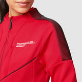 Porsche Fanwear Womens Softshell Jacket, Red, 2022 - FansBRANDS®